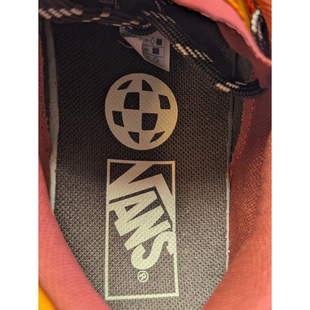 VANS MTE Crosspath Mid All-Terrain Shoes Marmalade Orange VN000CVV52K Size 7.5 - Picture 7 of 9